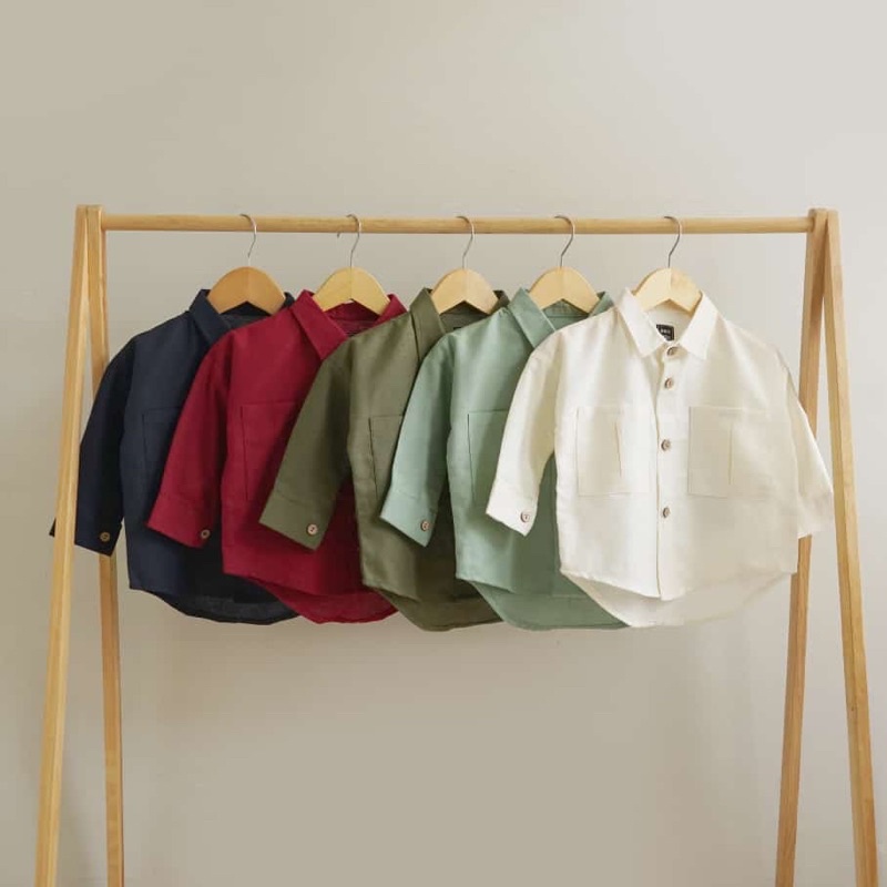 RACHIDKIDS / KEMEJA ANAK / KEMEJA OVERSIZE ANAK / NAMI OVERSIZE SHIRT