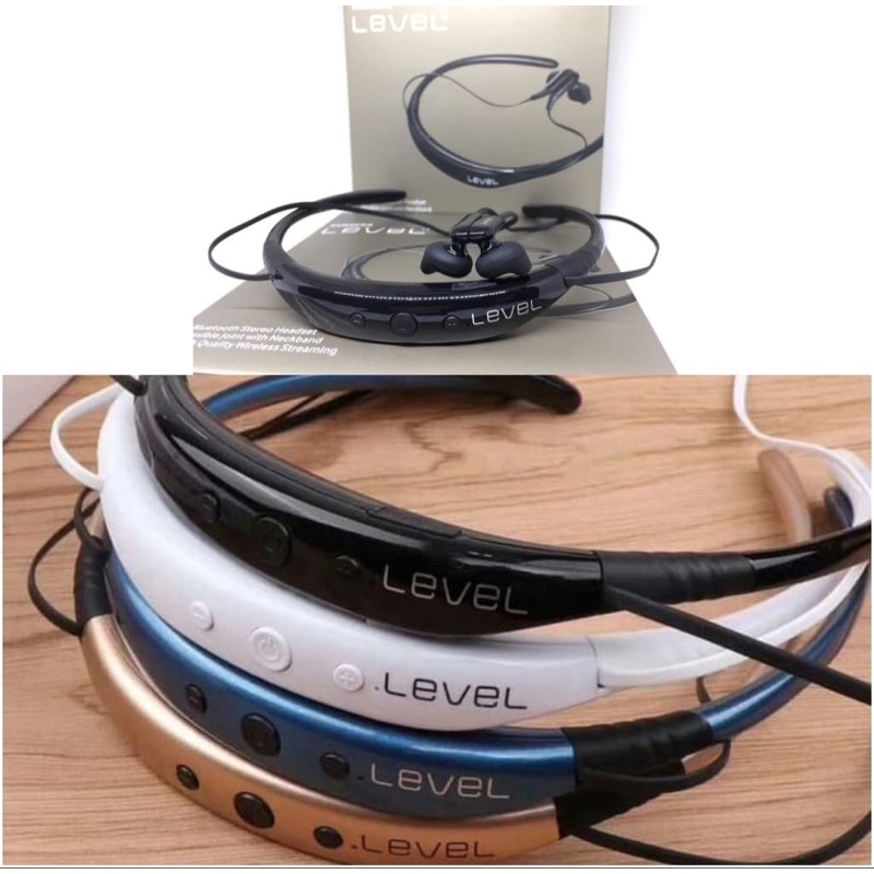 HEADSET HANDSFREE BLUETOOTH SAMSUNG LEVEL U WIRELESS STEREO EARPHONE SAMSUNG