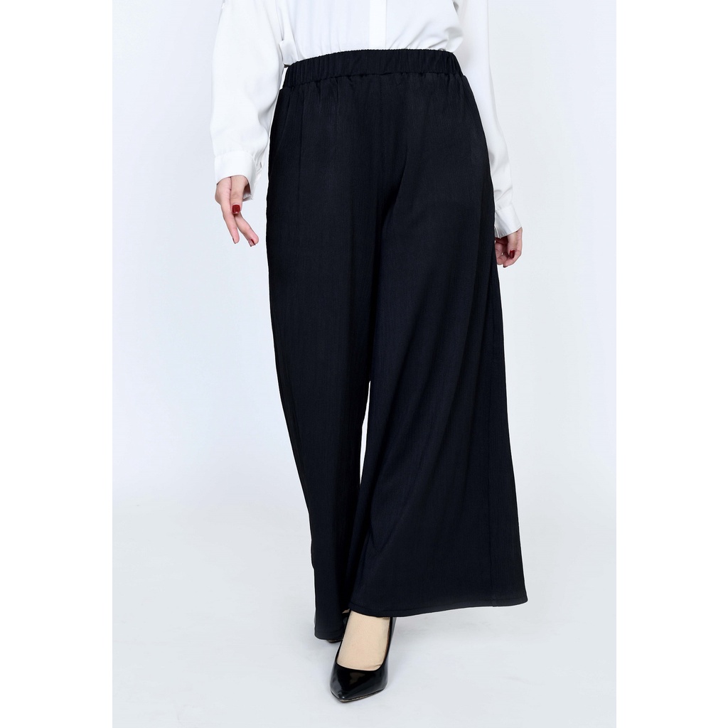 Celana Panjang Kulot wanita fit XXL ZAHRA SIGNATURE Kulot Spandex Winnie-7