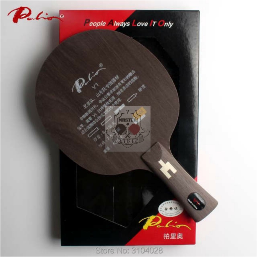Palio V1 FL - Kayu Bet Tenis Meja Palio Offensive Carbon Blade 7+4 Ply