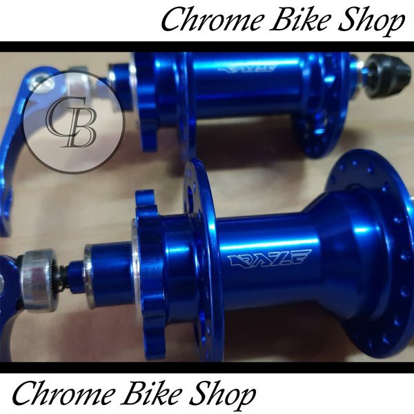 Hub Freehub Bos Sepeda BIRU Lubang 36 Jangkrik Merk RAZE