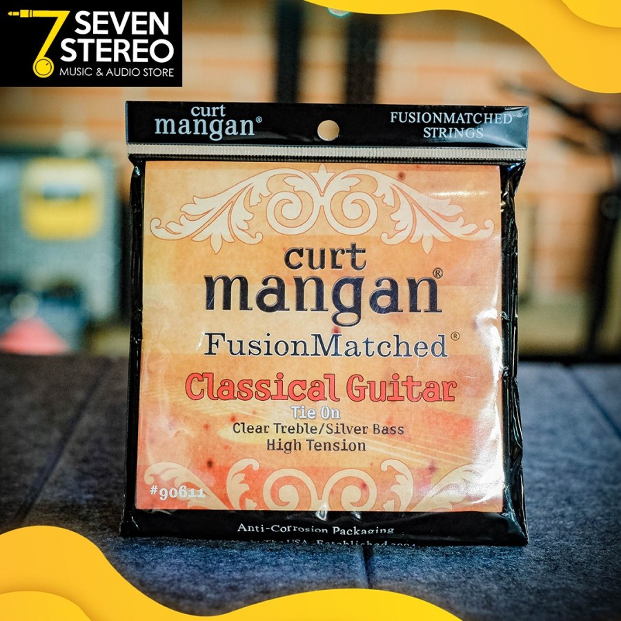 Curt Mangan 90611 High Tension Classical Guitar Nylon Strings Senar