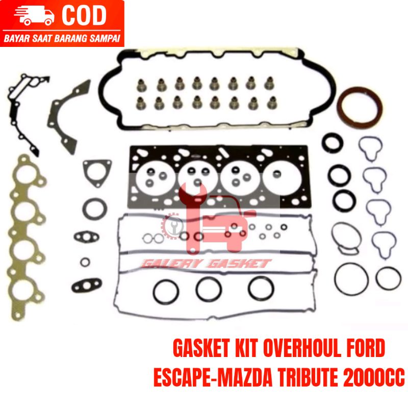 PAKING SET FORD ESCAPE 2000CC TAHUN 2001-2004 GASKET SET FORD ESCAPE MAZDA TRIBUTE 2000CC