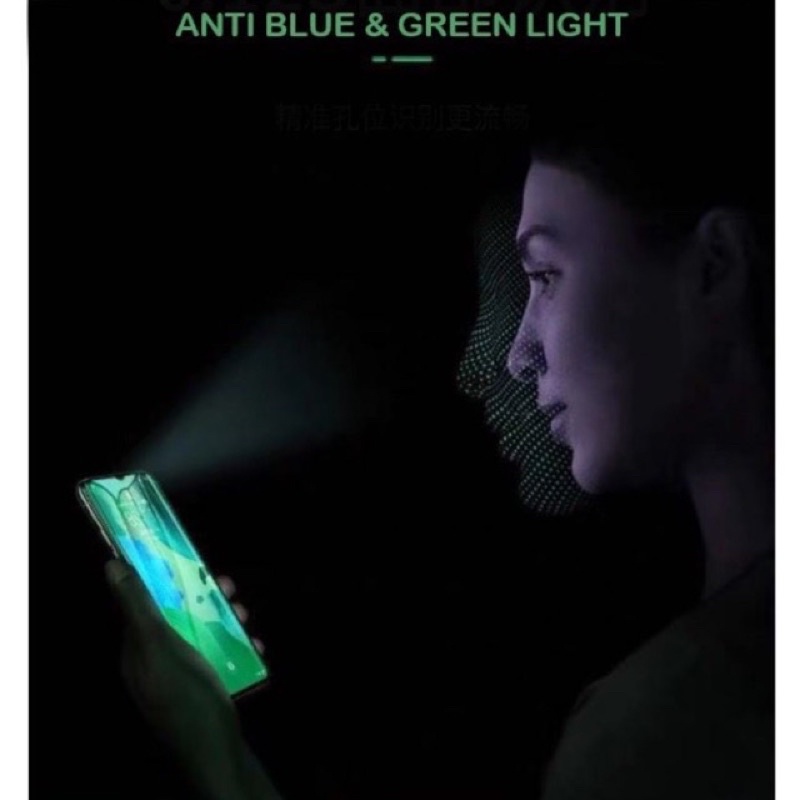 Anti Gores Matte Green Light Xiaomi Mi Play Mi a2  Mi a2 Lite Mi 6x Mi 8 Lite Mi 9 Mi 9 Lite Mi 9x Tg Matte Green Light