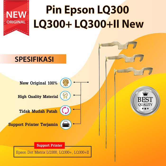 Pin Head Epson LQ300 LQ300+ LQ300+II New