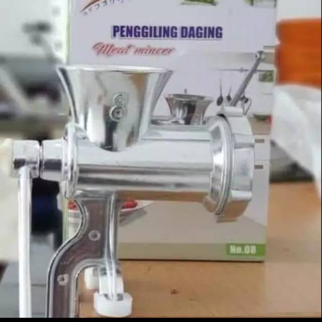 Alat penggiling Gilingan daging Meat mincer manual Q2