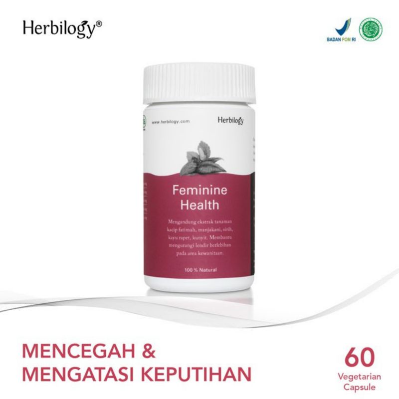 Herbilogy Feminine Health - Mencegah Keputihan 60 kapsul