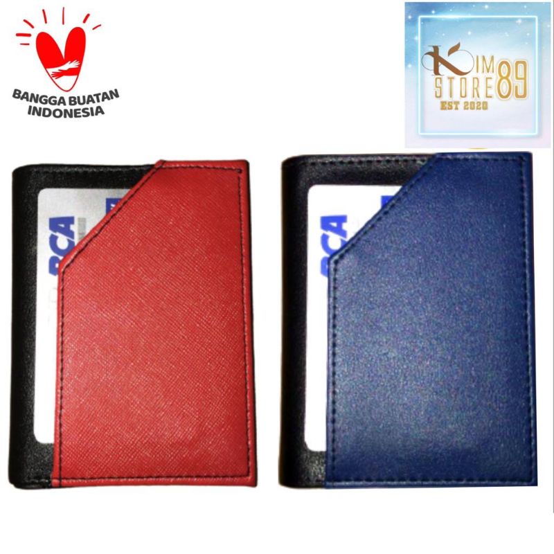 Dompet Kartu Nama Card Holder Pria Wanita - Kombinasi