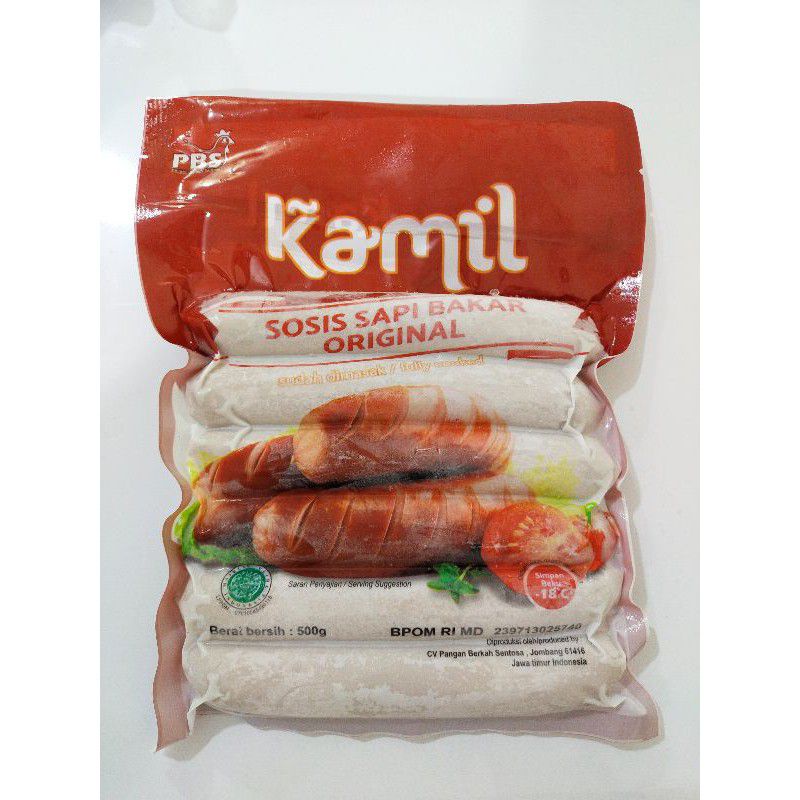 

Sosis Sapi Kamil isi 6 atau 12