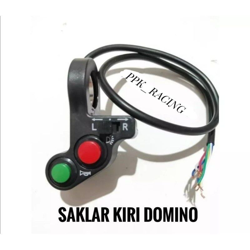 Saklar Kiri Domino On Off Lampu Saklar Klakson Plus Tombol Sen