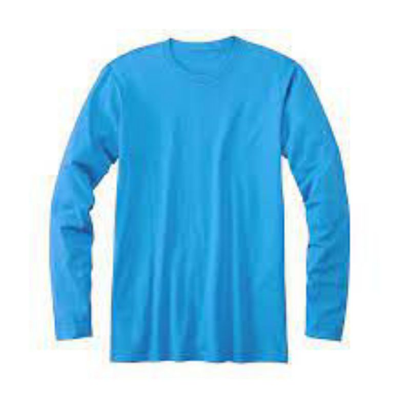 KAOS POLOS LENGAN PANJANG Pria & Wanita Gren Light Deus baju distro pria wanita