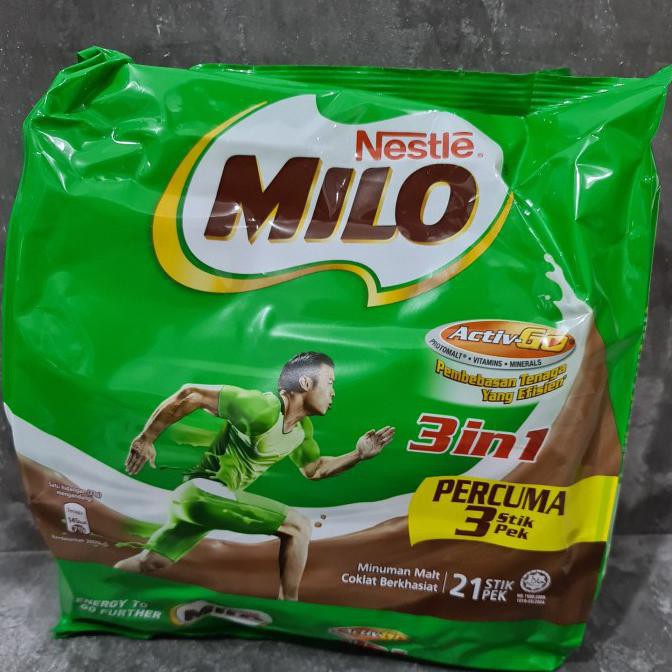 

[[BISA COD]] milo 3 in 1 sachet import malaysia TERJAMIN Kode 442