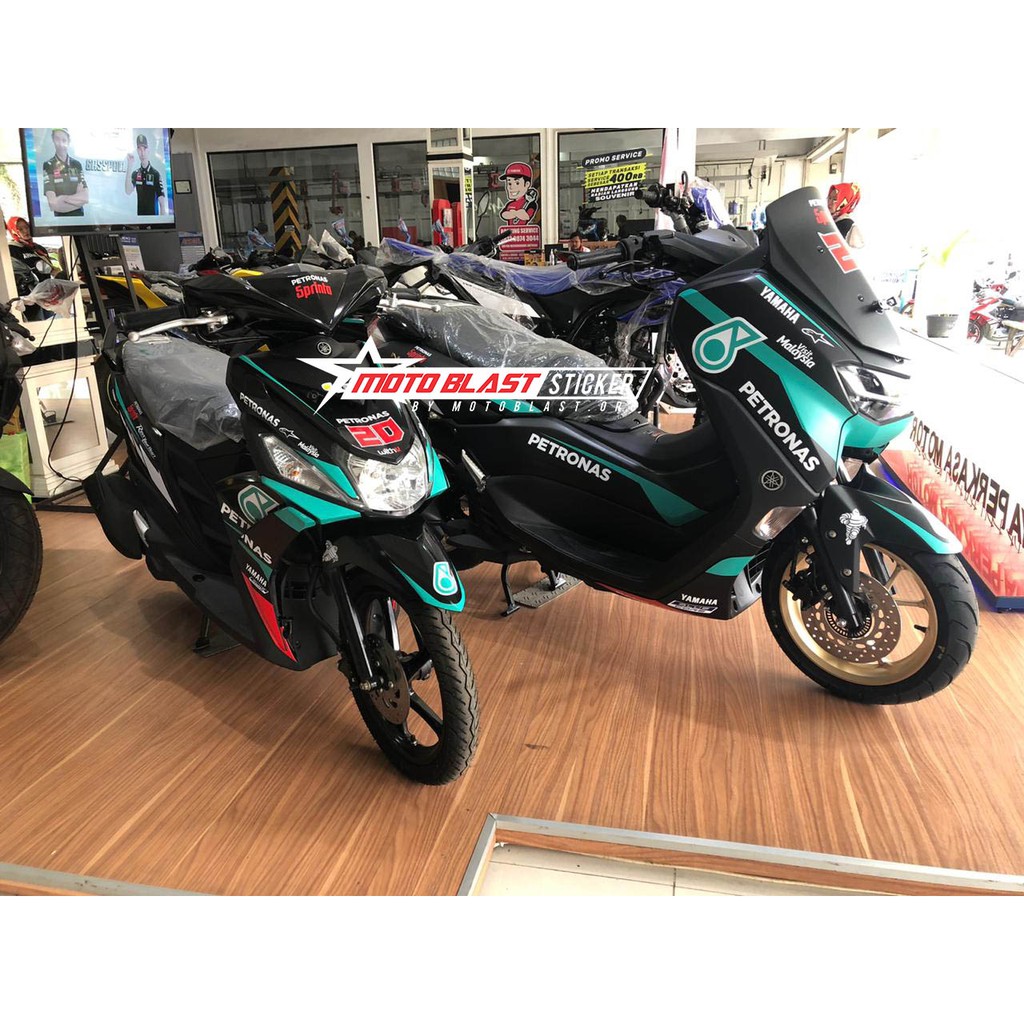 Jual Decal Stiker Yamaha Mio M3 Petronas Srt Fullbody Motoblast Indonesia Shopee Indonesia