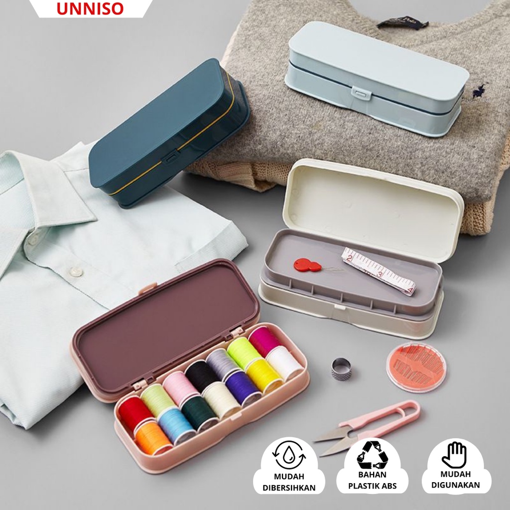 UNNISO - Sewing Box Premium Set Kotak Jahit SB05