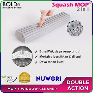 BOLDe Squash MOP 2 in 1 Alat Pel Original | Shopee Indonesia