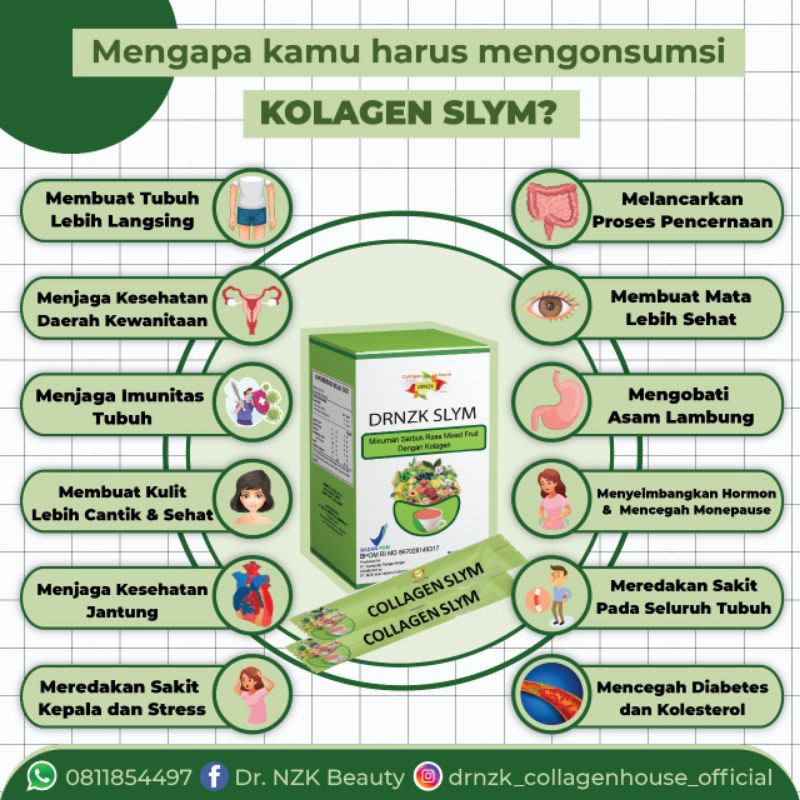 Collagen Slim DR.NZK (Beli 2 Gratis 1)