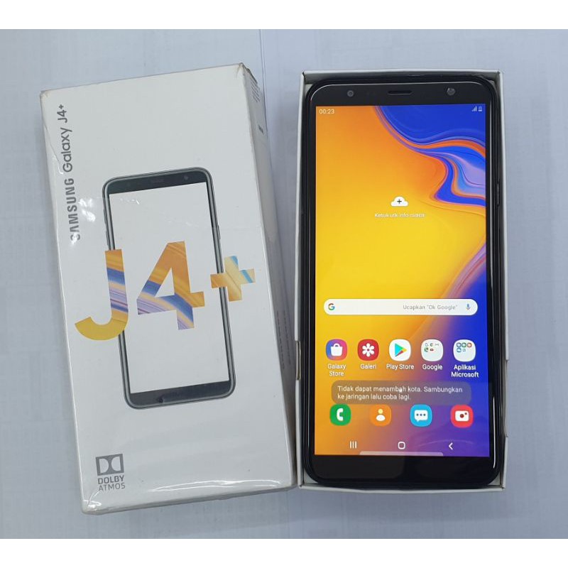 Samsung J4 Plus / 2Gb/32Gb / Second Mulus Lengkap Garansi Resmi SEIN
