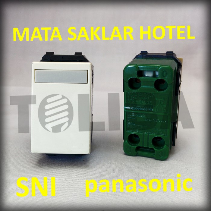 mata saklar kecil hotel panasonic WEJ5532 SNI / saklar panasonic