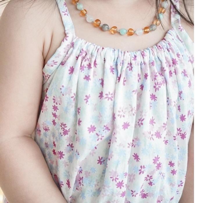 ➥ LITTLE BOOMERS - Kalea Dress Anak 0Y 1Y 2Y 3Y 4Y 5Y ✶