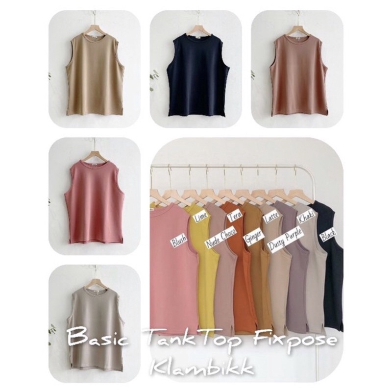 Tanktop Busui / Tanktop Fixpose / Tanktop murah