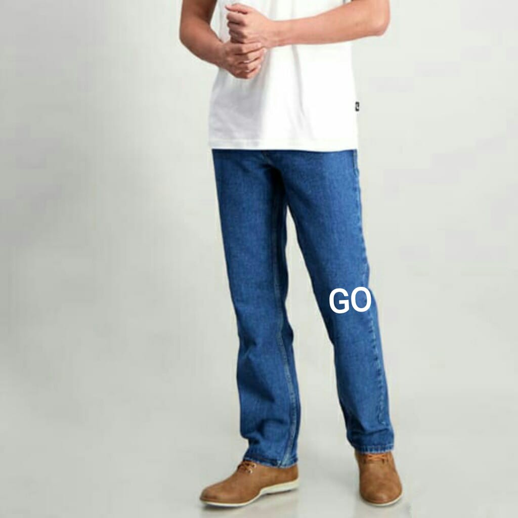 gof J 37-38 CARDINAL CBCBA Celana Panjang Jeans Reguler Fit Slim Fit Straight Slim Bawahan Laki-Laki