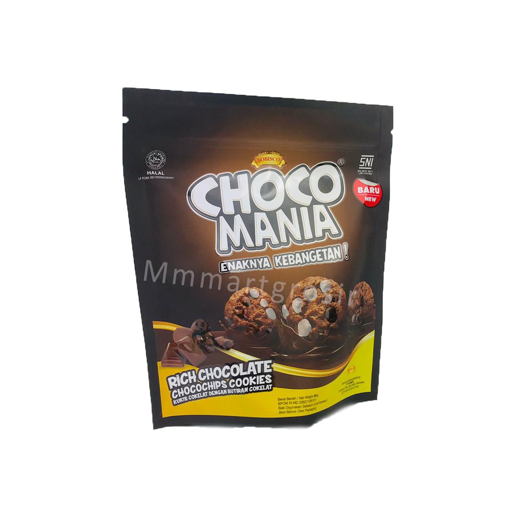 CHOCO MANIA RICH CHOCOLATE CHOCOCHIPS COOKIES 69g