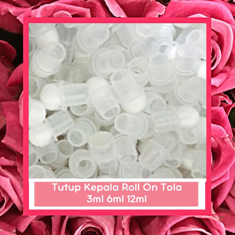 KEPALA ROLL ON 3ml 6ml 12 ml TOLA PERMATA / TOLA PADI / TOLA BATIK / TOLA STEMP PRINTING