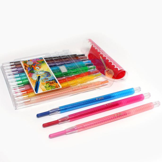 

Diskon GROSIR!!! Twist Crayon Titi/Crayon Titi Puter/Krayon Titi Puter isi 12 Big Sale