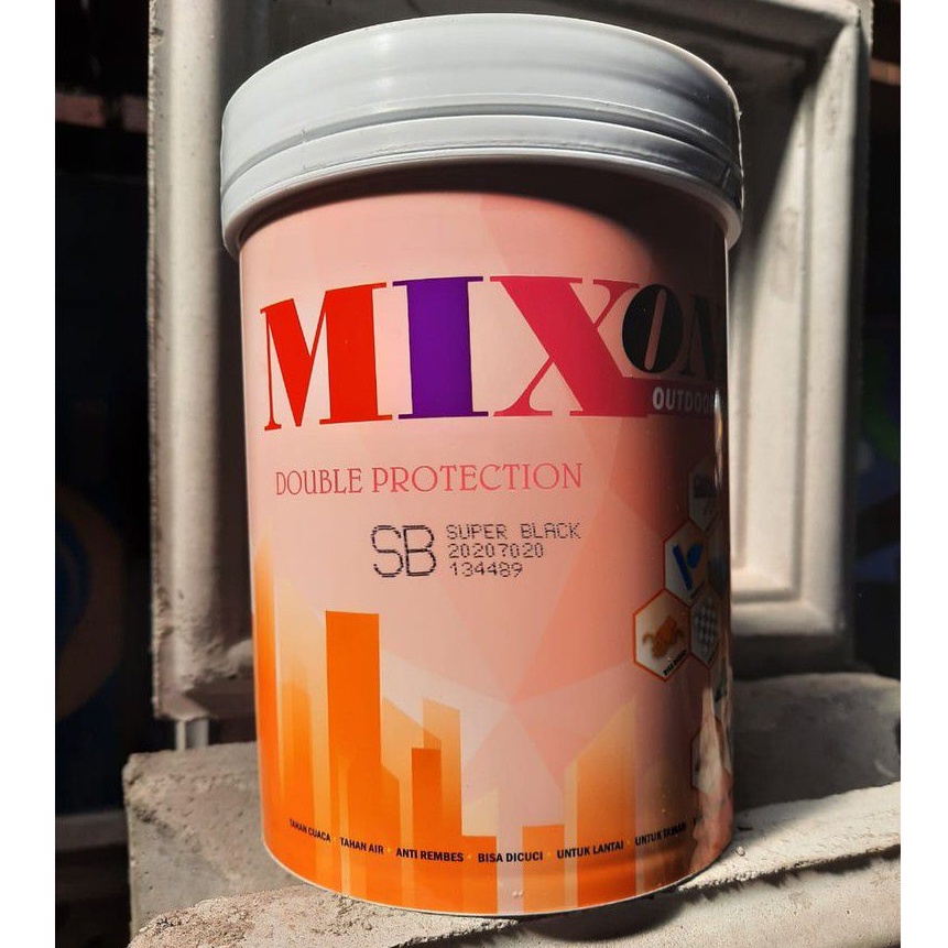 

Cat MixOne 1kg Cat Serbaguna SUPER BLACK HITAM