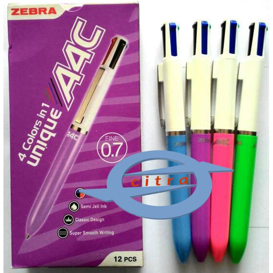 

BALLPOINT ZEBRA 4 WARNA