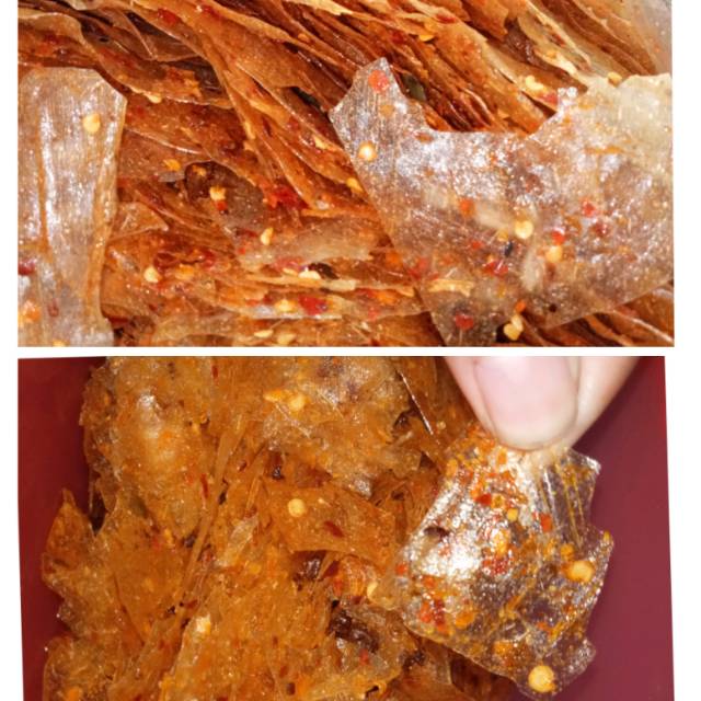 

Kirca pedas keripik beling keripik kaca 500gram
