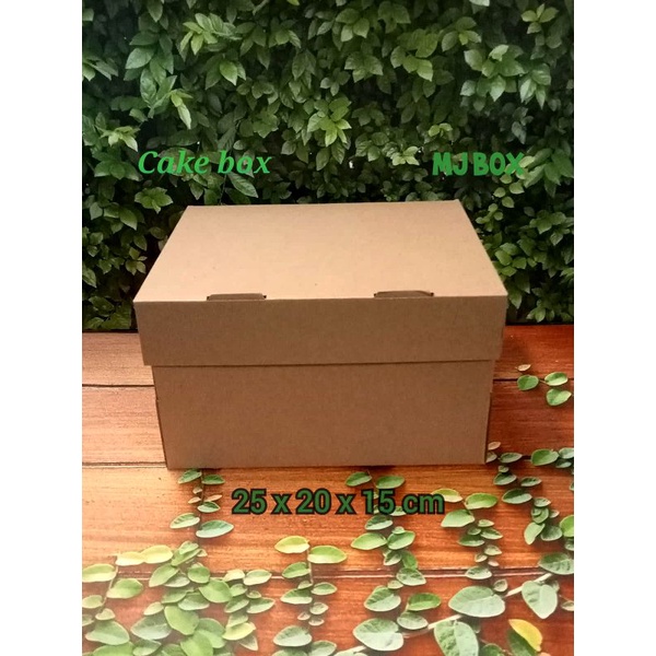 Kardus CAKE 25x20x15 cm Cake Box