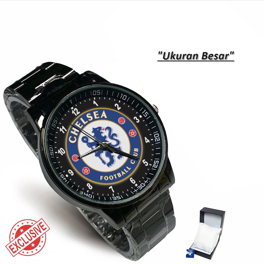 Jam Tangan Rantai Couple CHELSEA FC - 4 (Special)