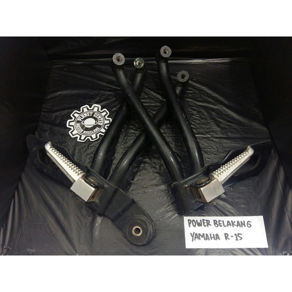 Footstep Postep Power Belakang Yamaha R15 R 15 Original Second