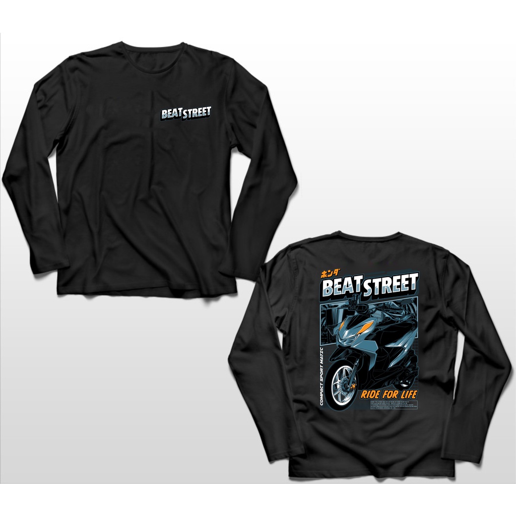KAOS LENGAN PANJANG HONDA BEAT STREET BIG SIZE JUMBO