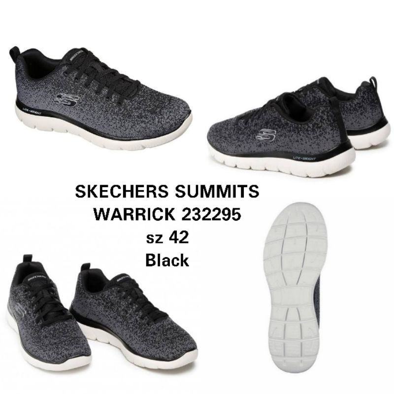 SKECHERS SUMMITS WARRICK BLACK 232295