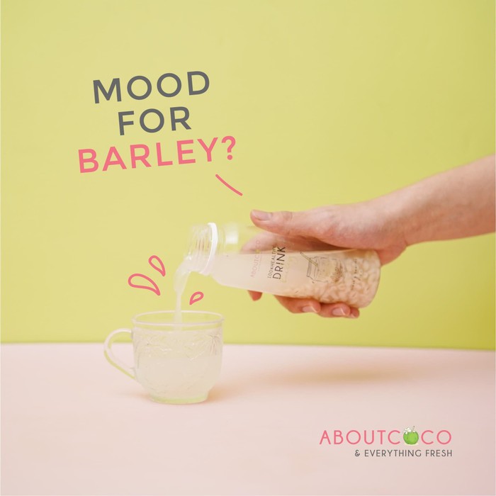 

AboutCoco 100% Healthy Drinks Barley 250 ml Bottle - Jali-jali Sehat Segar