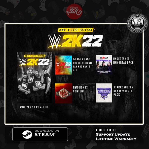 PC Original WWE 2K22 NWO Edition