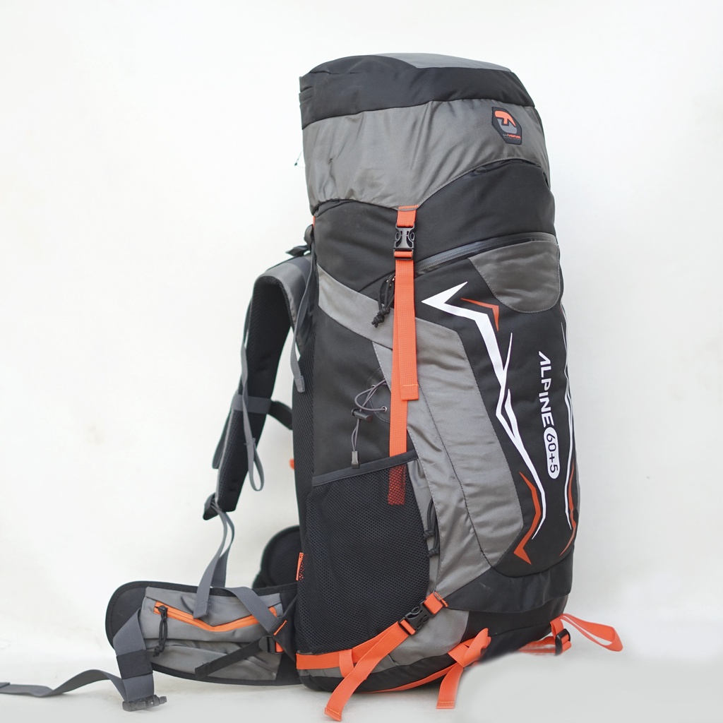 zarventure alpine alphine tas outdoor gunung tas carrier carier zarventure alpine 60 liter