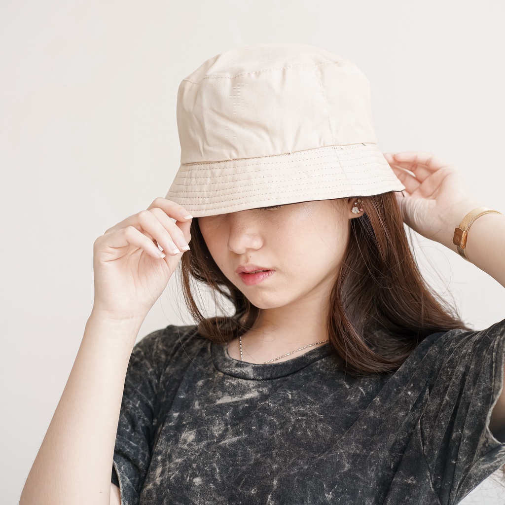 Bucket Hat Reversible | Topi Bolak Balik