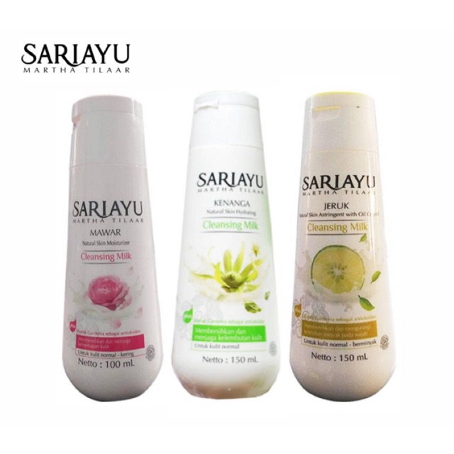 [ 150ml ] Sariayu Pembersih Sari Ayu Cleansing Milk