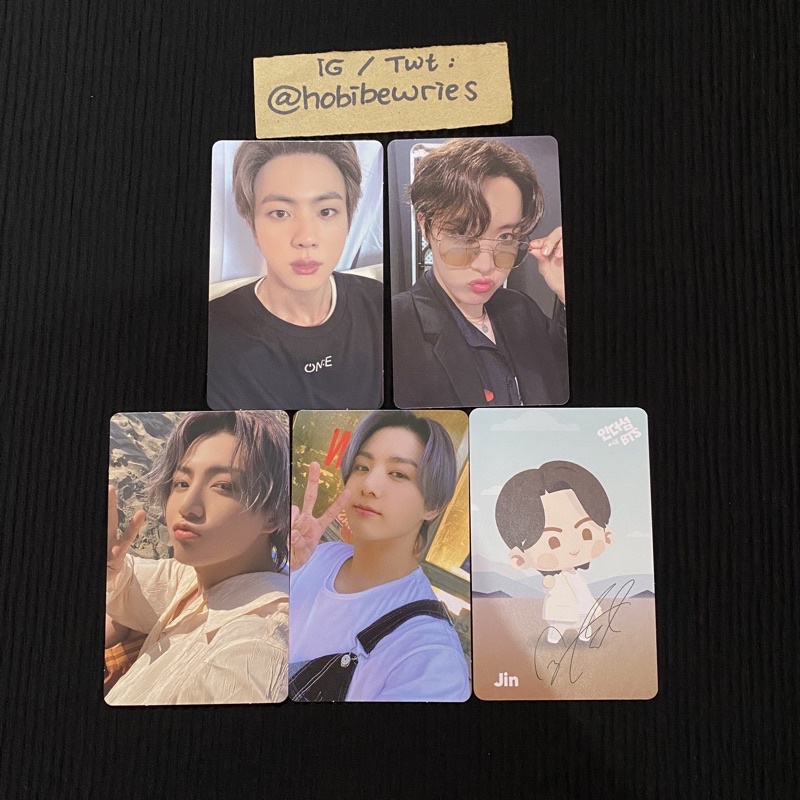 Bluray memo 2019 jhope mots one seokjin jungkook butter