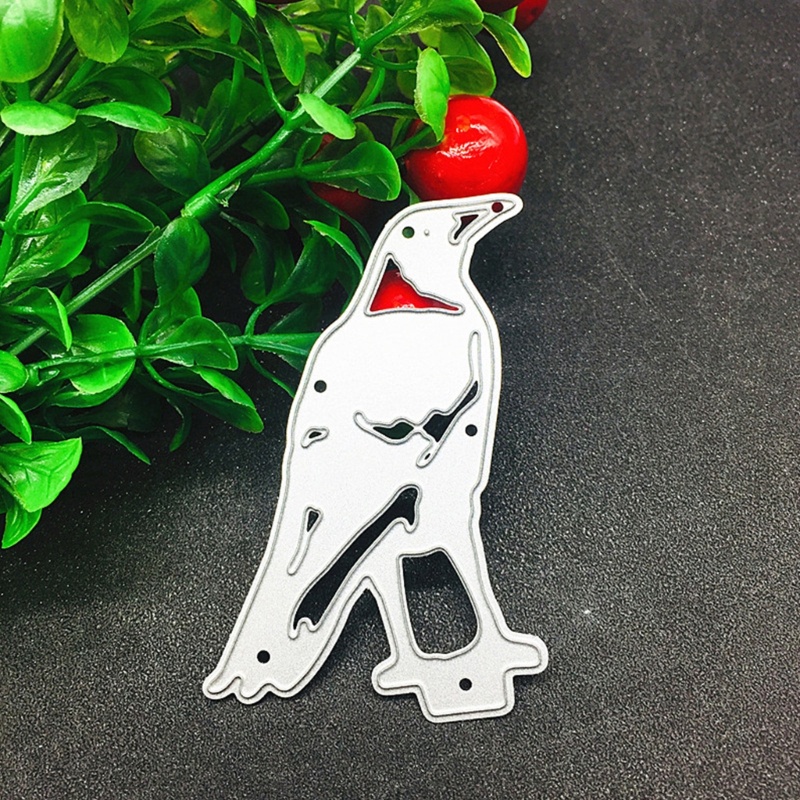 Zzz Cetakan Stensil Cutting Dies Motif Burung Bahan Metal Untuk Scrapbook / Craft Handmade Diy