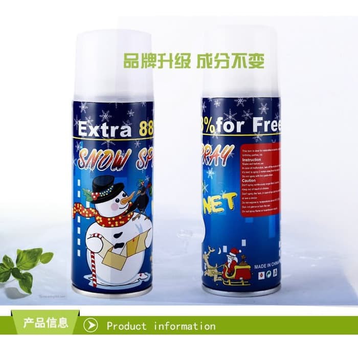 XSP snow spray salju natal semprotan christmas pesta xmass