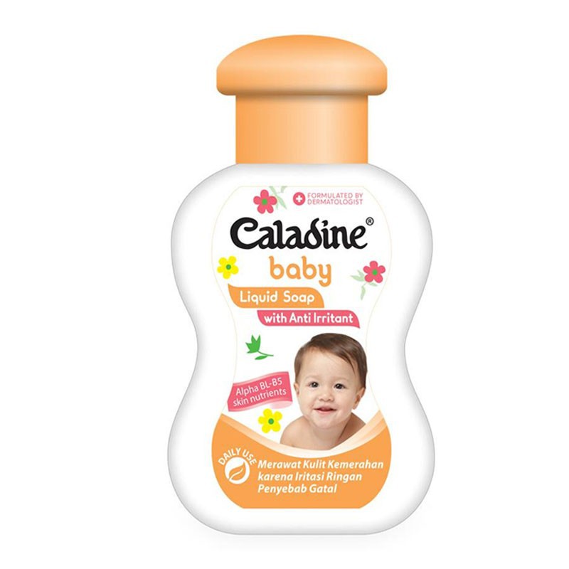 Caladine Baby Liquid Soap With Anti Irritant 110ml / Sabun Mandi Bayi