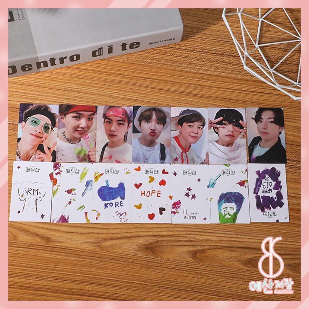 [BS] BISA COD 7pcs Photo Card BTS 5th Muster Lomo Card Kartu Foto KPOP - KP524