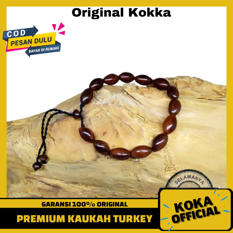 Gelang Kaukah Motif Oval | Gelang Kayu Pria Wanita Kaokah Koka Kaoka Kauka Asli By Kokka Official