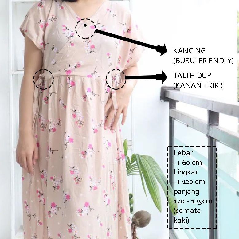 "BRS. 1808" LONGDRESS KIMONO | KIMONO PANJANG BUSUI | BAJU TIDUR KIMONO | DASTER KIMONO JUMBO2