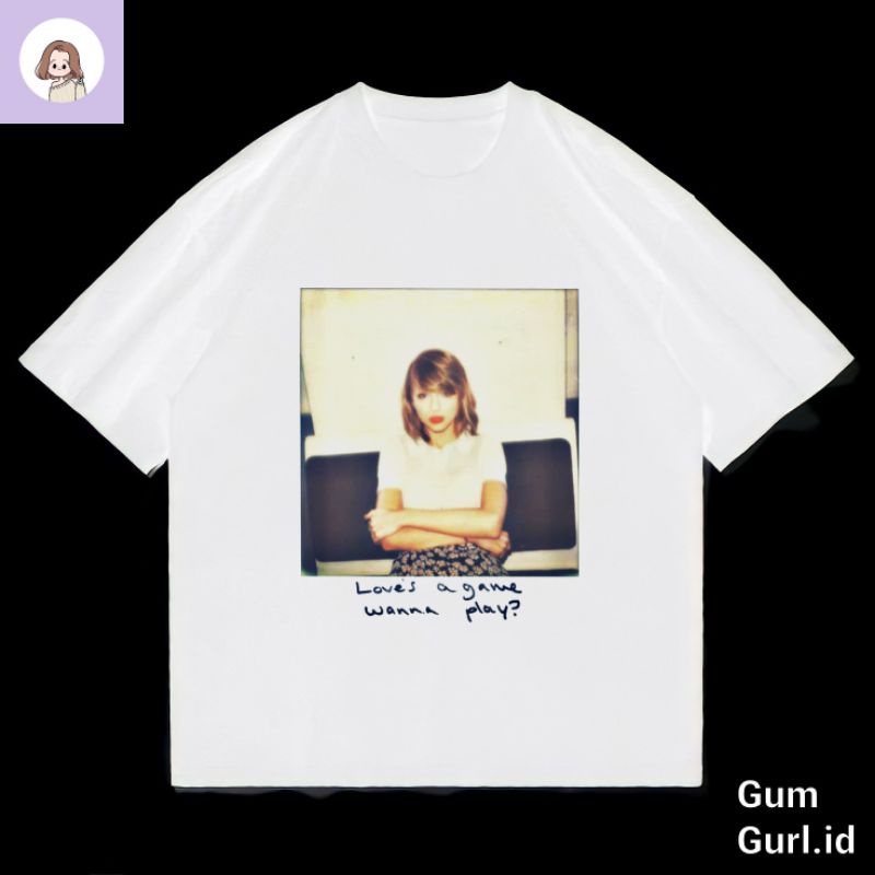 KAOS BAJU T SHIRT TAYLOR SWIFT BLANK SPACE VINTAGE OVERSIZE HOMAGE RAP TEE