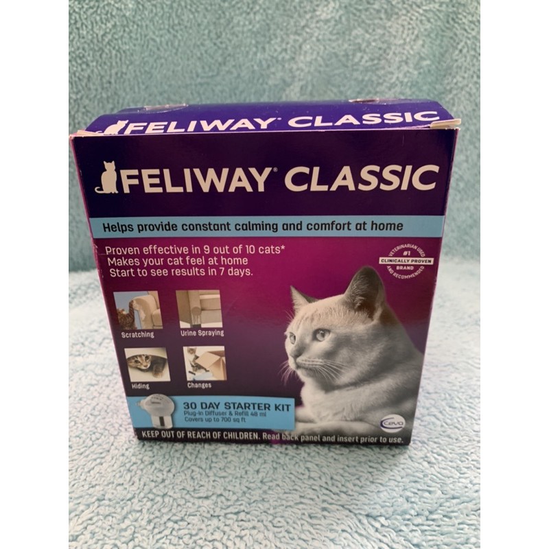 feliway classic untuk kucing diffuser & refiil 48ml